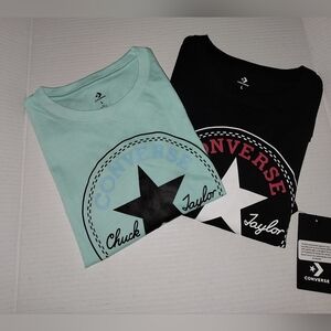 2 NEW  CONVERSE T-SHIRTS
